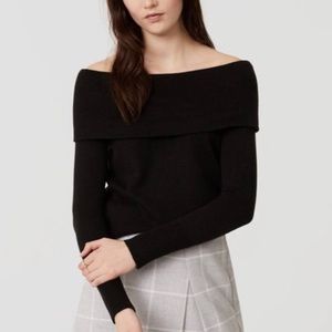 Loft Off the Shoulder Sweater